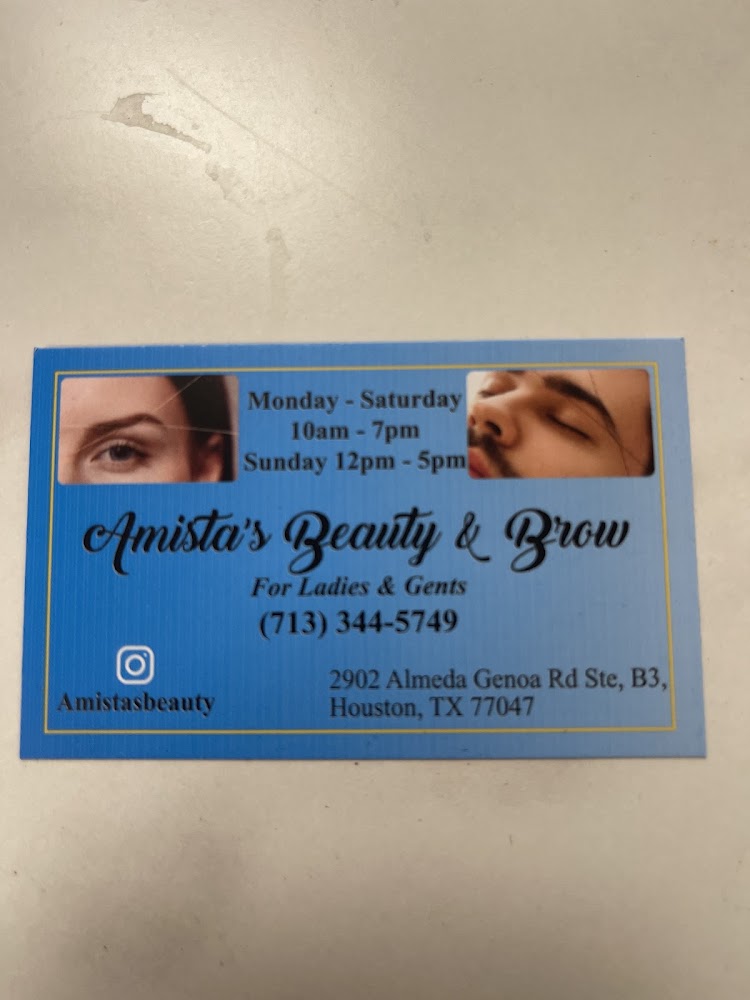 AMISTA'S BEAUTY & BROW primary photo