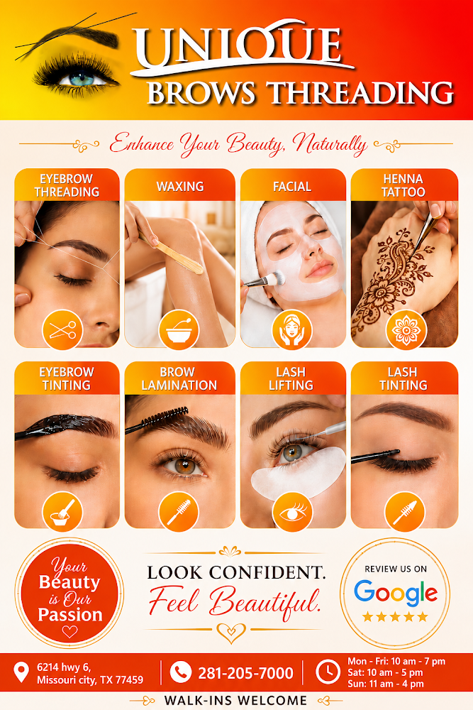 Unique Brows Threading primary photo