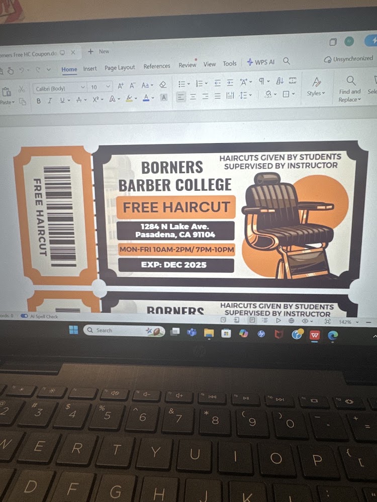 Borner's Barber College Pasadena photo 4