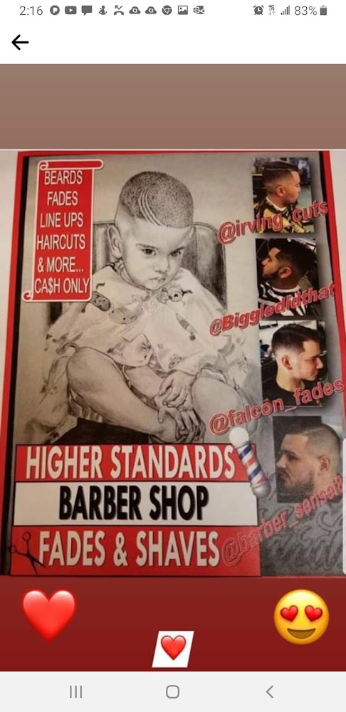 Higher Standards Barbershop view 2