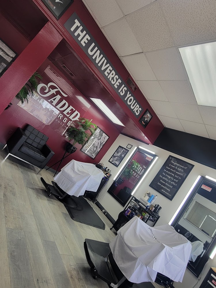 FADED UNIVERSE BARBER LOUNGE view 2