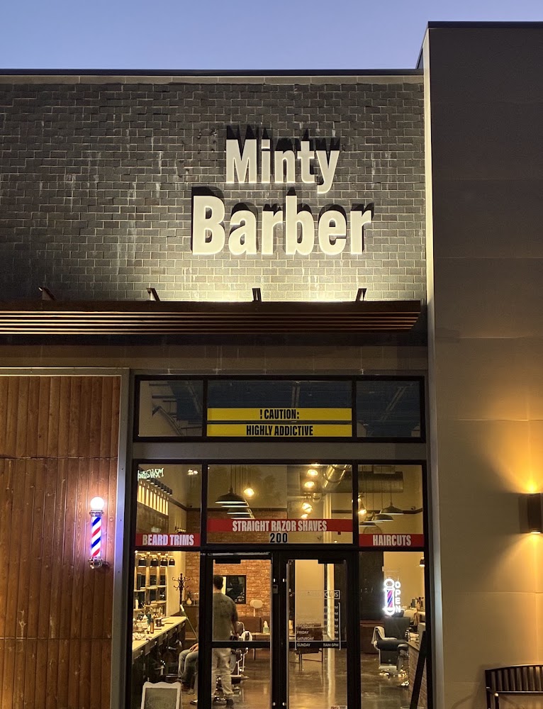 Minty Barber - McKinney Location (Haircuts | Beard Trims | Hot Towel & Straight Razor Shaves - Fine Men's Barbershop & Salon) view 2