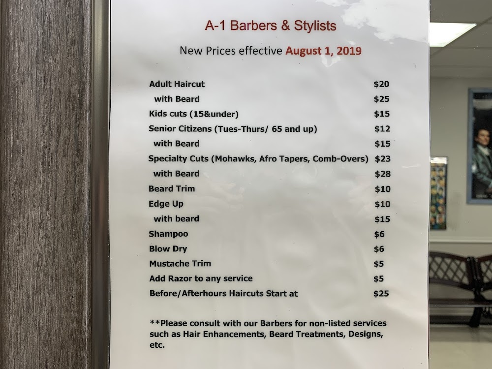 A-1 Barbers & Stylists view 5