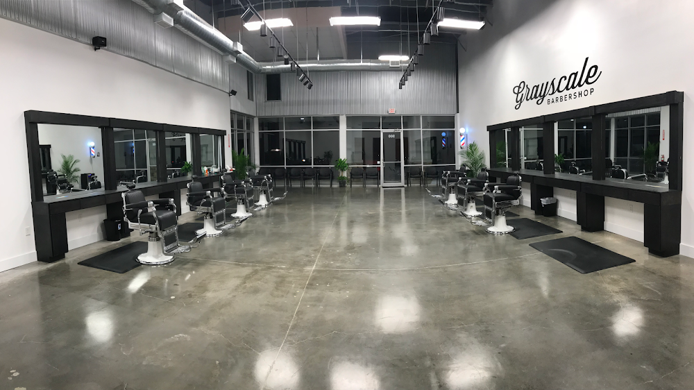 Grayscale Barbershop view 2