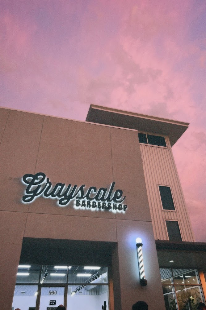 Grayscale Barbershop view 3