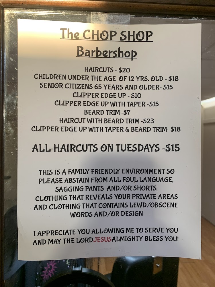 The CHOP SHOP Barbershop view 4