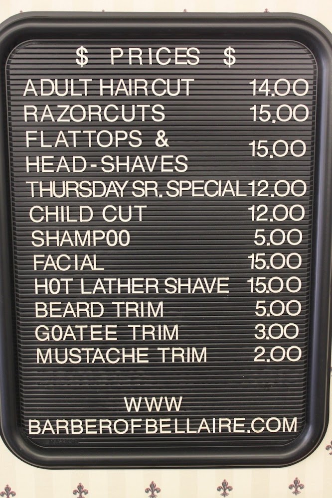 Bellaire's Original Barber Shop view 3