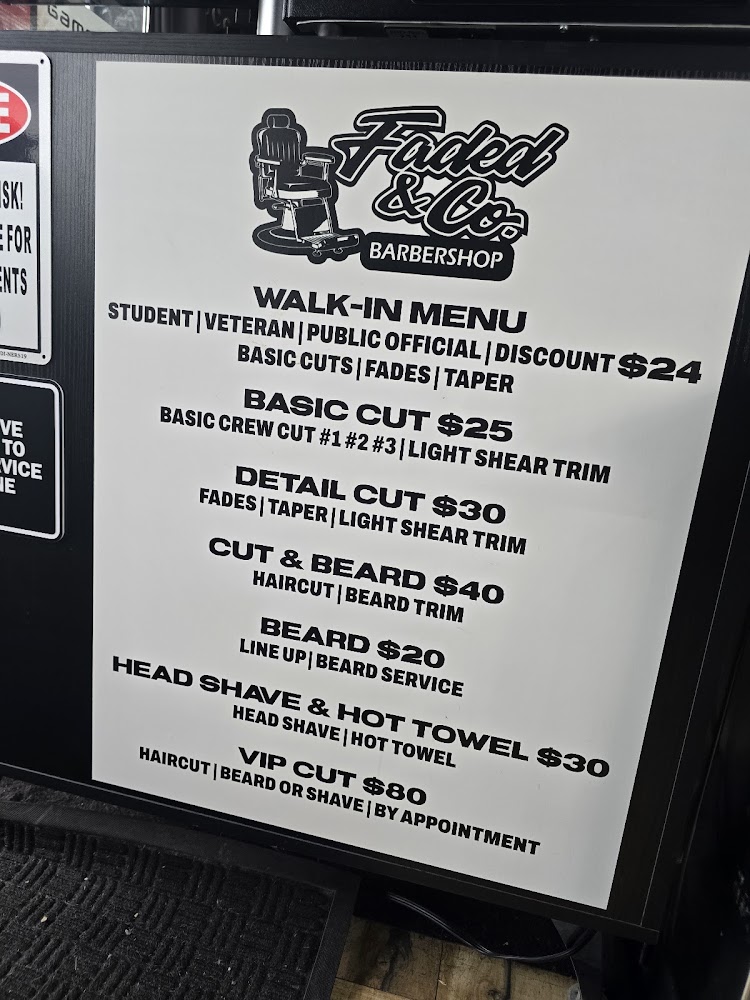 Faded & Co Barbershop view 5
