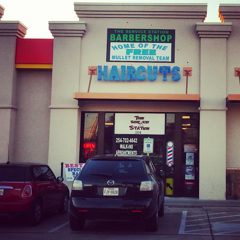 The Service Station Barbershop view 2