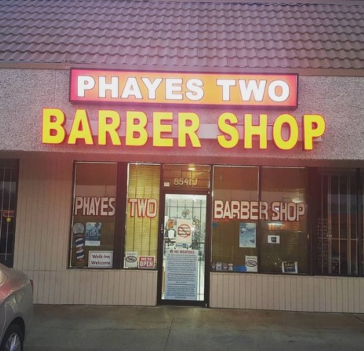 Phayes Two Barber Shop view 2