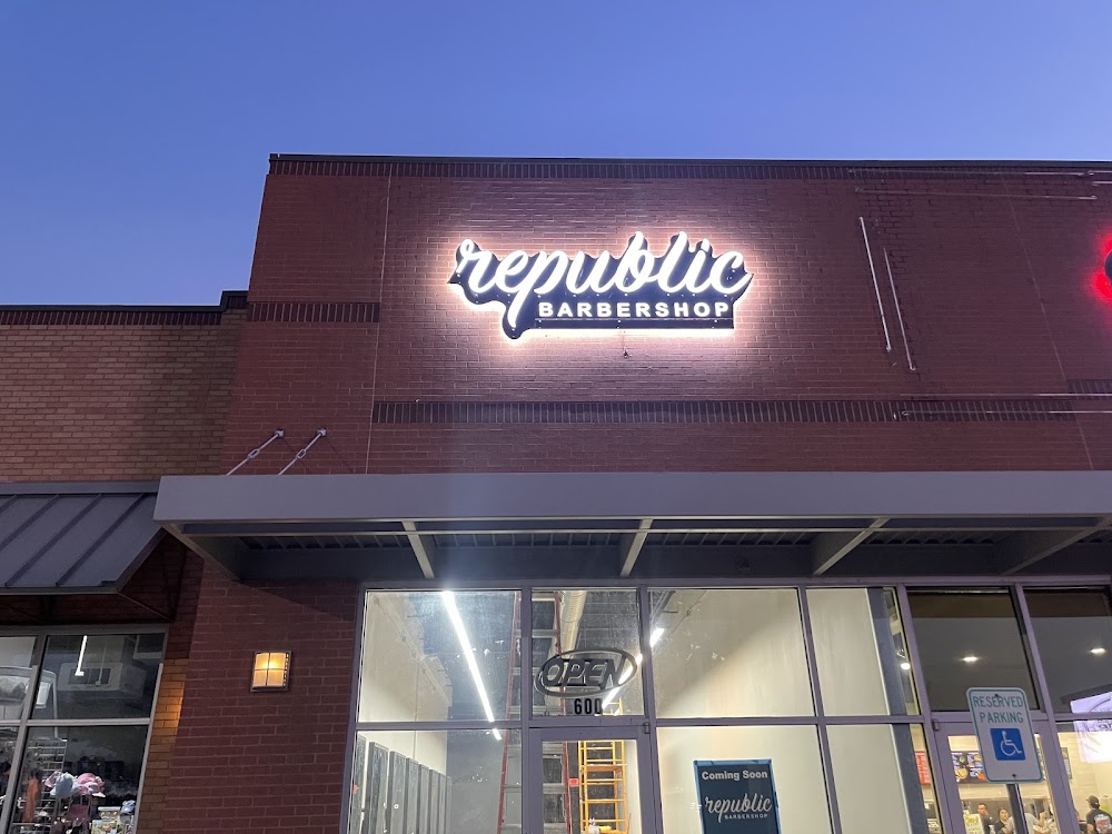 Republic barbershop view 2