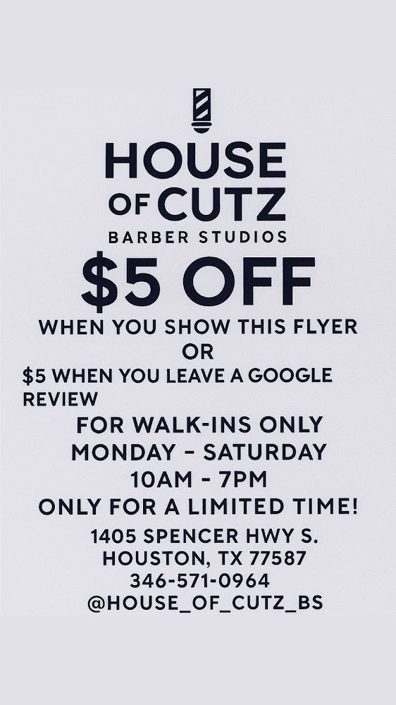 House of Cutz Barber Studios view 4