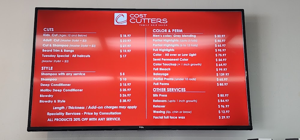 Cost Cutters view 5