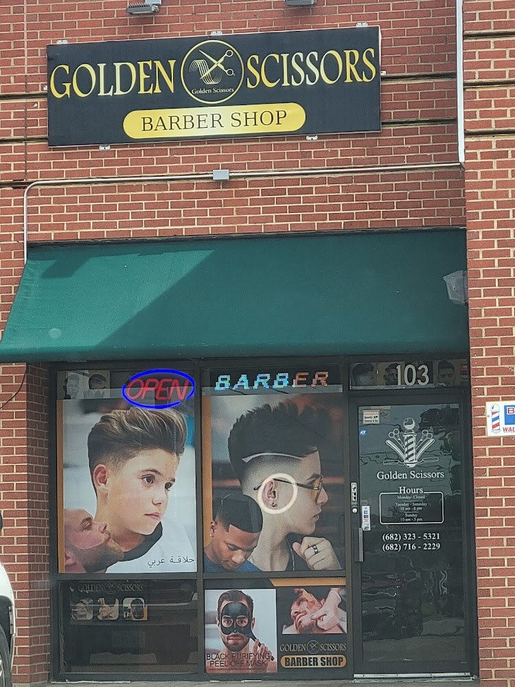 Golden Scissors view 3