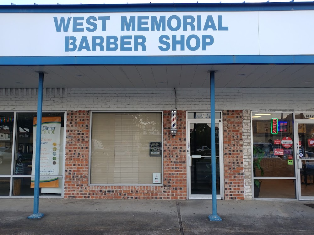 West Memorial Barber Shop view 2