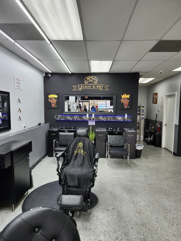 James and CO Barbershop view 4