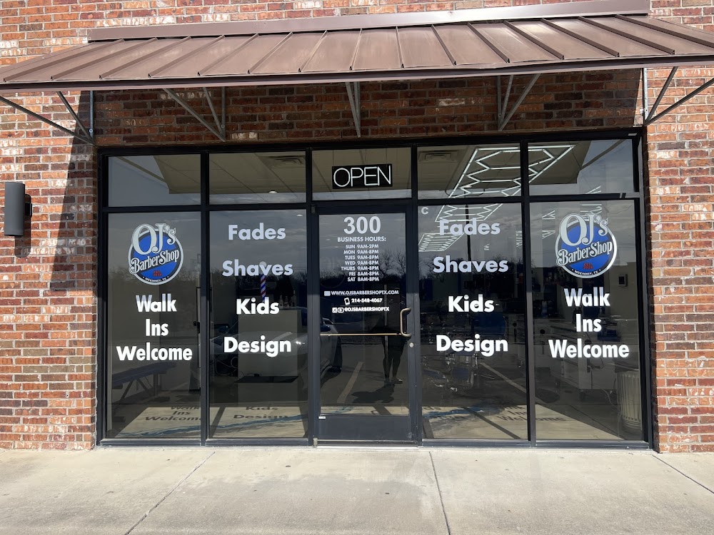 OJ's Barber Shop view 2
