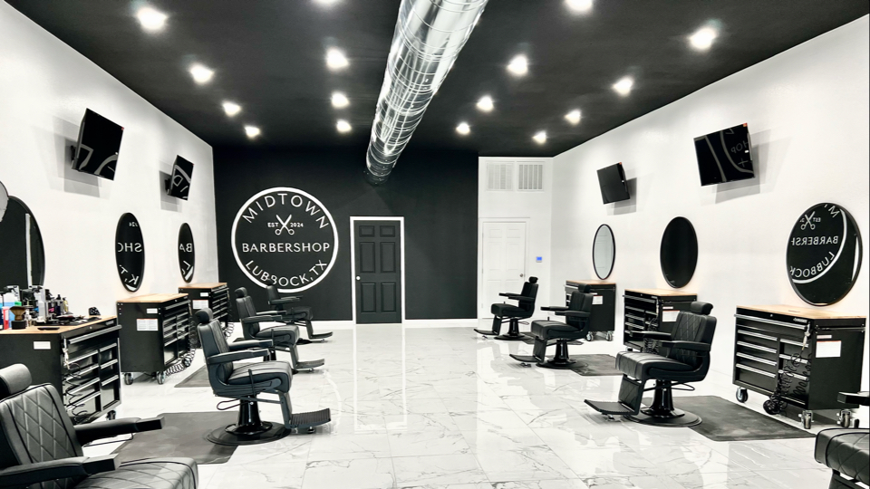 Midtown Barbershop Lubbock Texas view 2