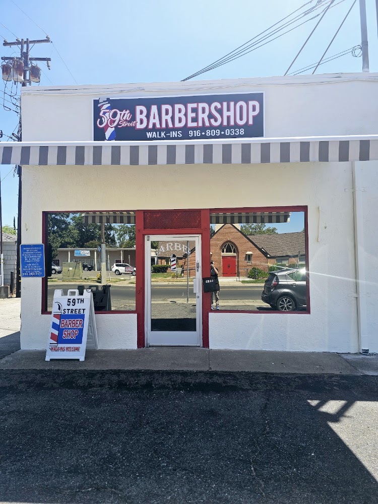 59th Street Barber shop view 3