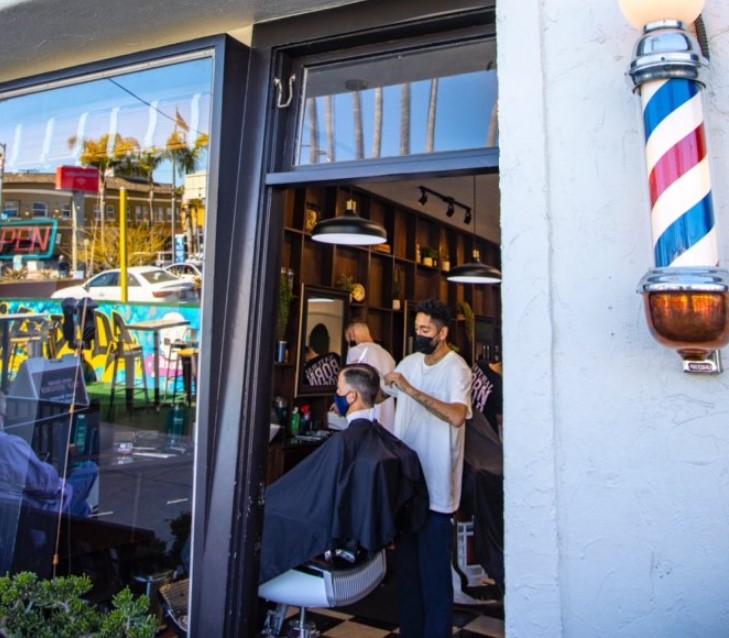 Belmont Shore Barbershop view 4