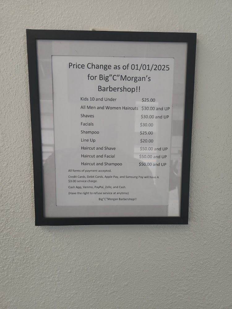 Big"C"Morgan's Barbershop view 3