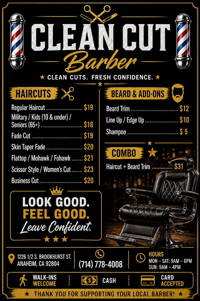 Clean Cut Barber view 4