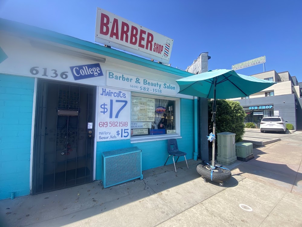 College (Area) Barber & Salon view 2
