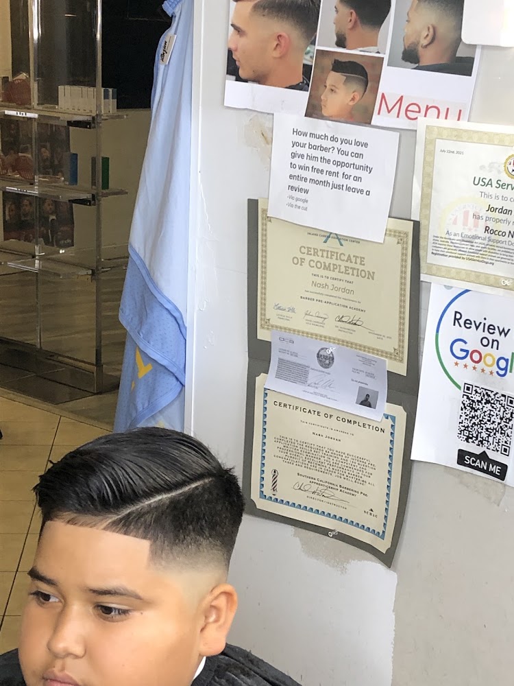 Jordan - Moreno Valley Barber view 3