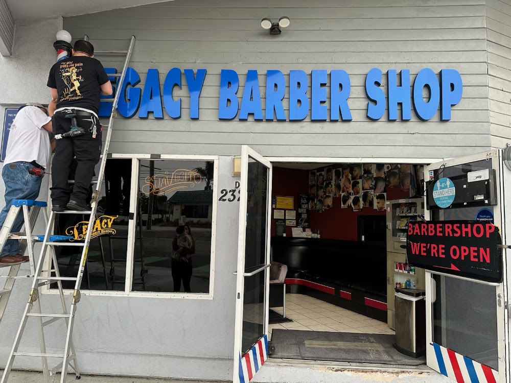 Legacy barbershop view 2