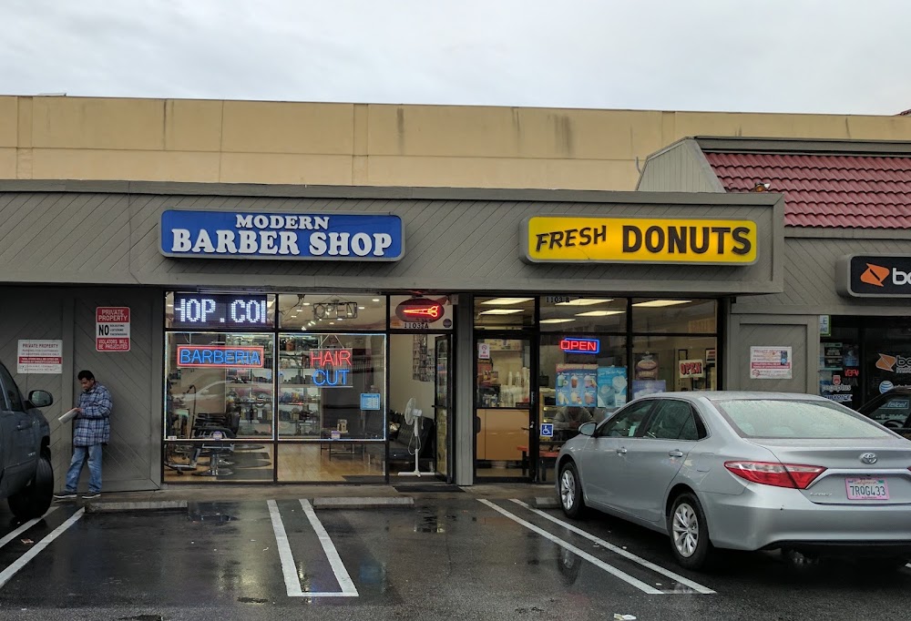 Modern Barber Shop view 2