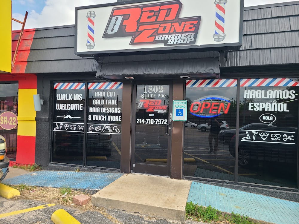 Redzone barbershop view 3