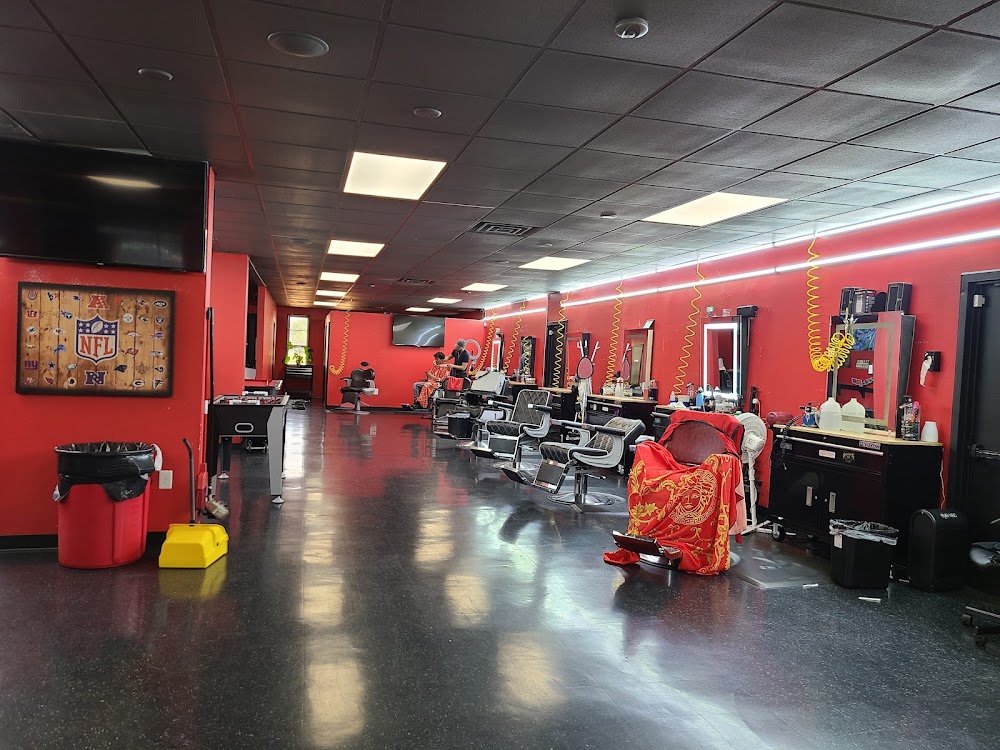 Redzone barbershop view 4