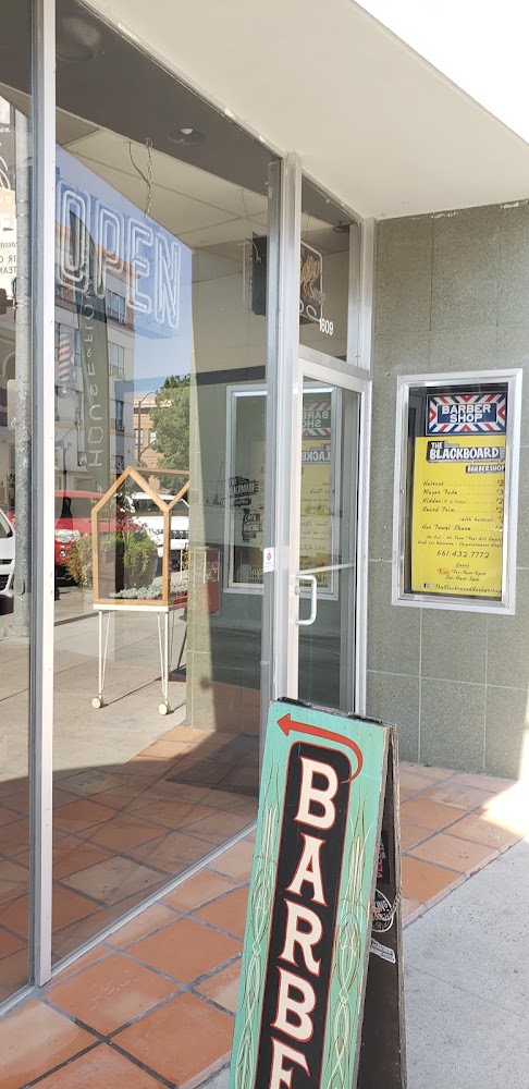 The BlackBoard Barber Shop view 2