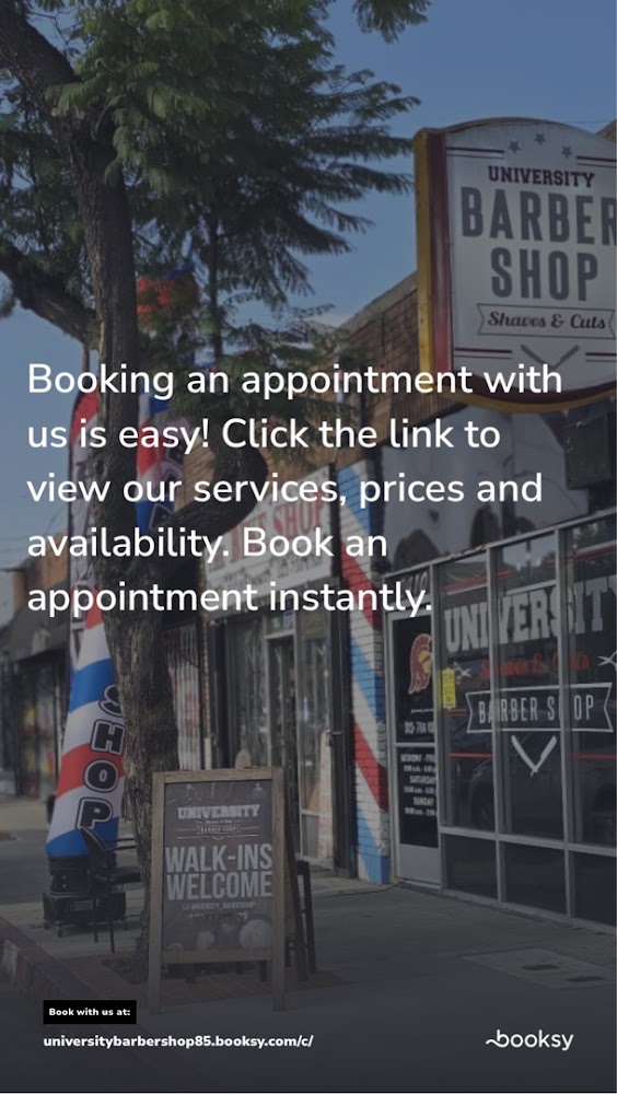 University barbershop primary photo