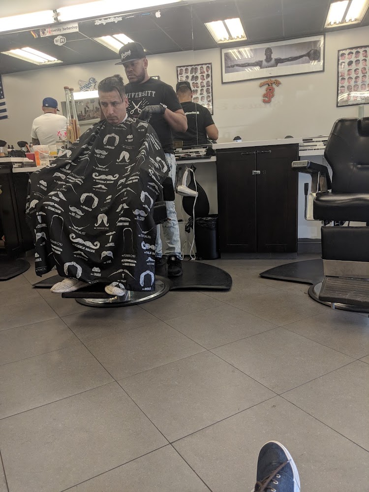 University barbershop view 4