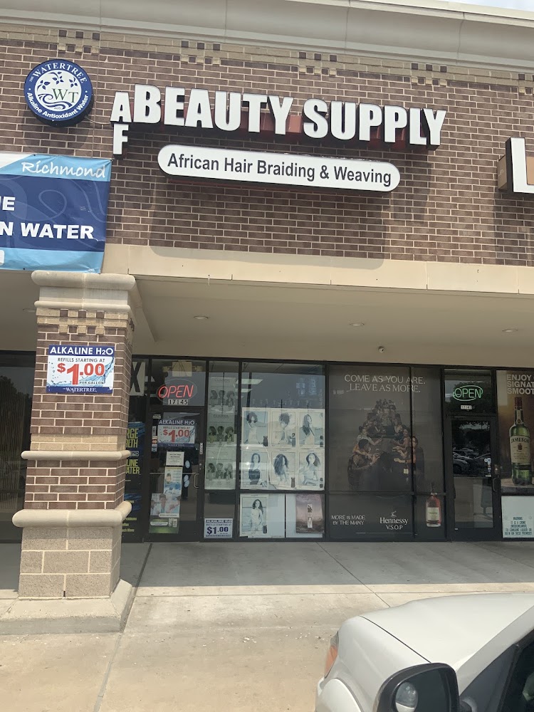 A F Beauty Supply , Hair braiding